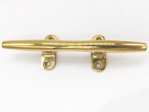 8 Inch Polished Brass Cleat