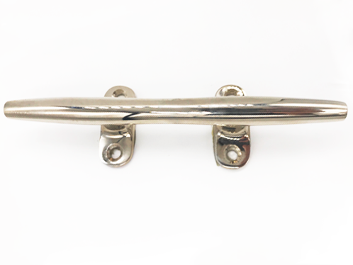 8 Inch Nickel Plated Brass Cleat | Yacht Cleates